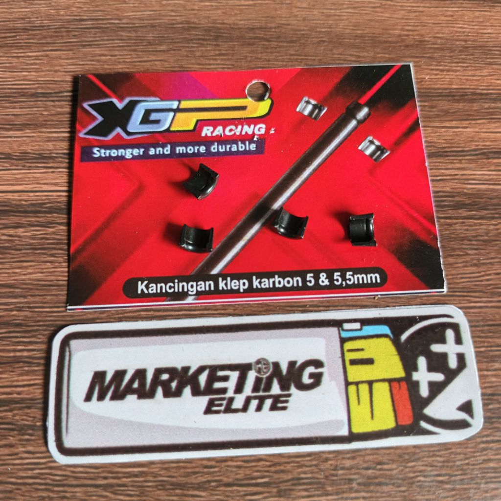 KANCINGAN KLEP KUKU MACAN KLEP CARBON BATANG 5mm & BATANG 5.5mm XGP RACING