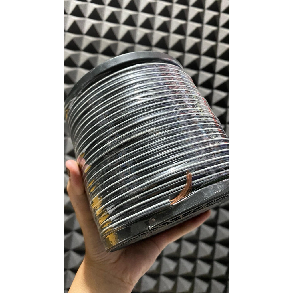 KABEL RAKIT HITAM PUTIH 1 ROLL PANJANG 80M