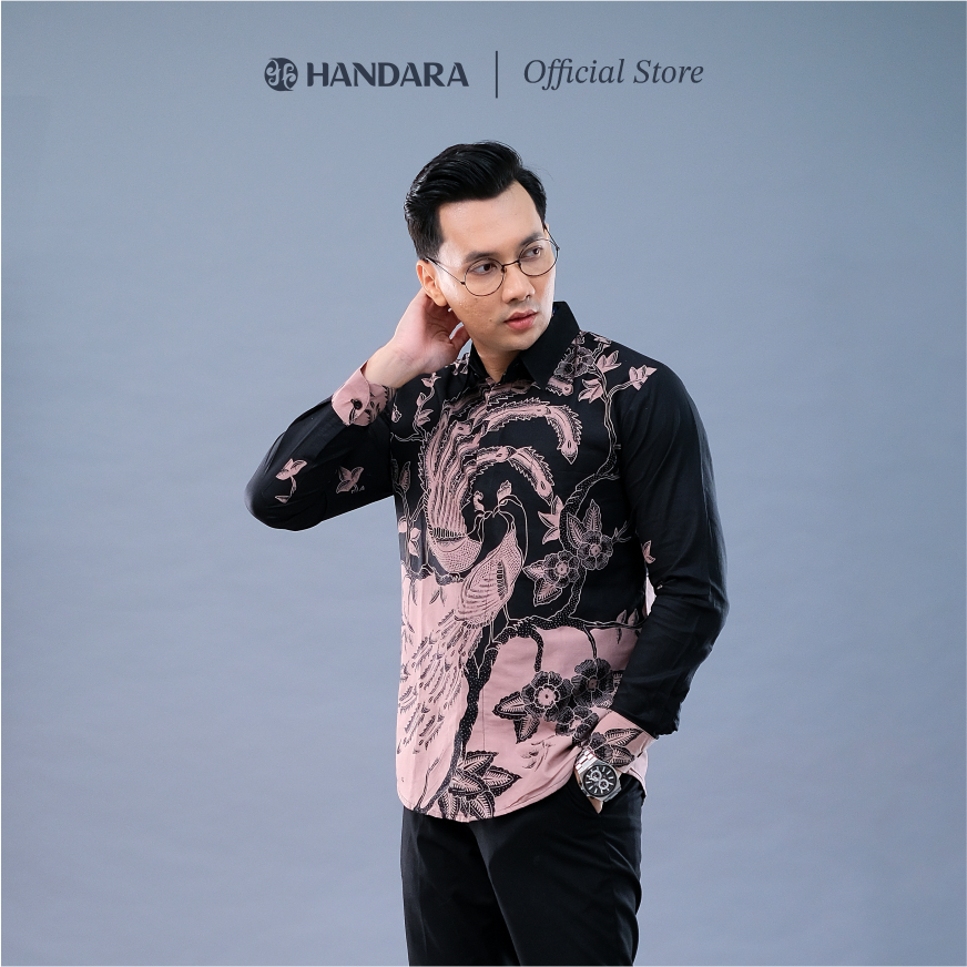 Batik Handara Asmara Manyura Kemeja Slim Fit Premium Erro
