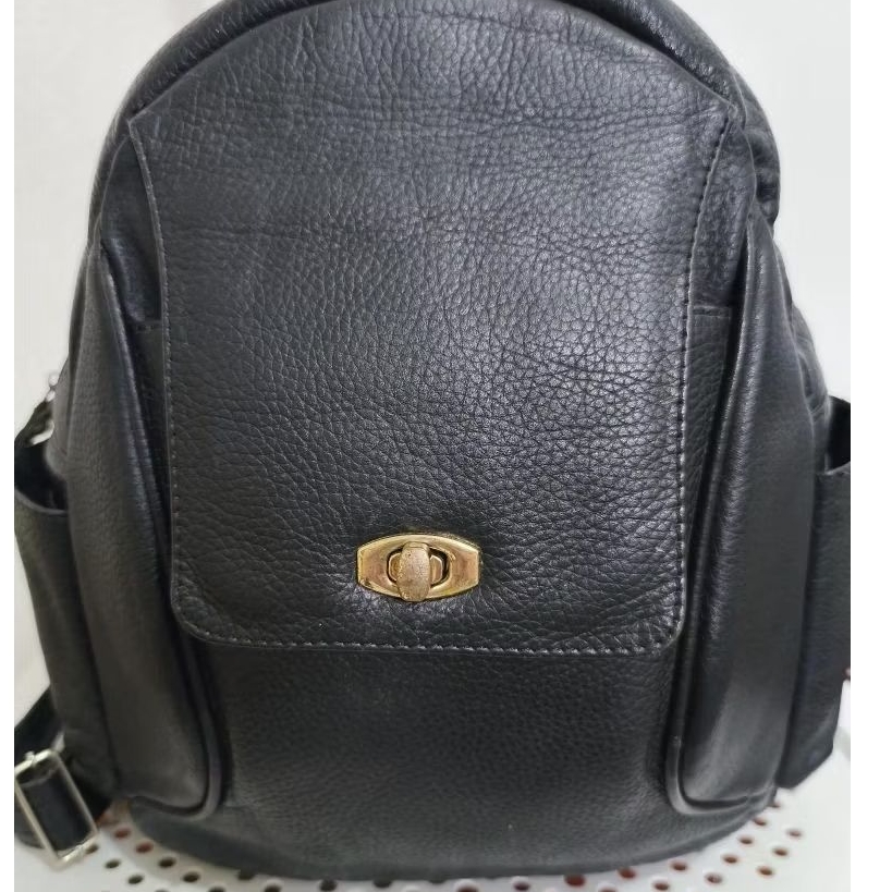 TAS RANSEL NO BRAND KULIT ASLI SMALL SECOND