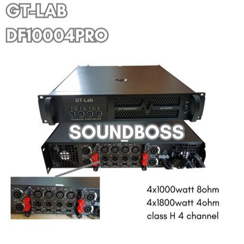 POWER AMPLIFIER GT-LAB DF10004PRO ORIGINAL / Power Gt lab Df10004pro Original / Power Amplifier Gt l