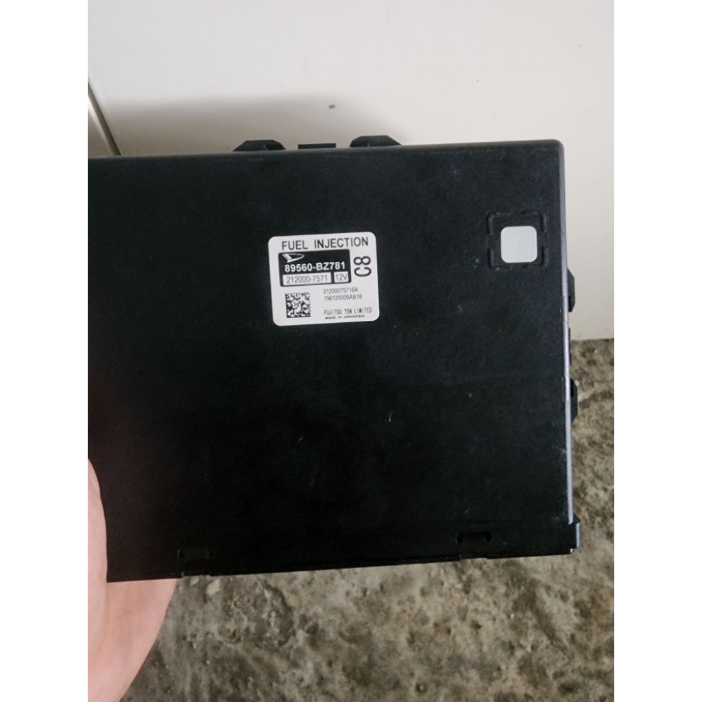 Ecu Engine Avanza 2017 89560-BZ781 (C8)