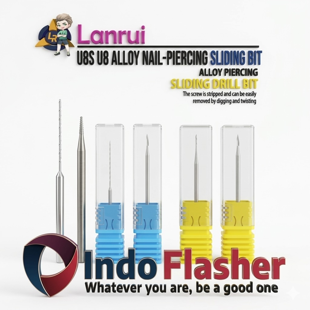 Lanrui U8S Alloy U8 Alloy nail-piercing sliding bit - Alat Pembuka Baut Dol Rusak