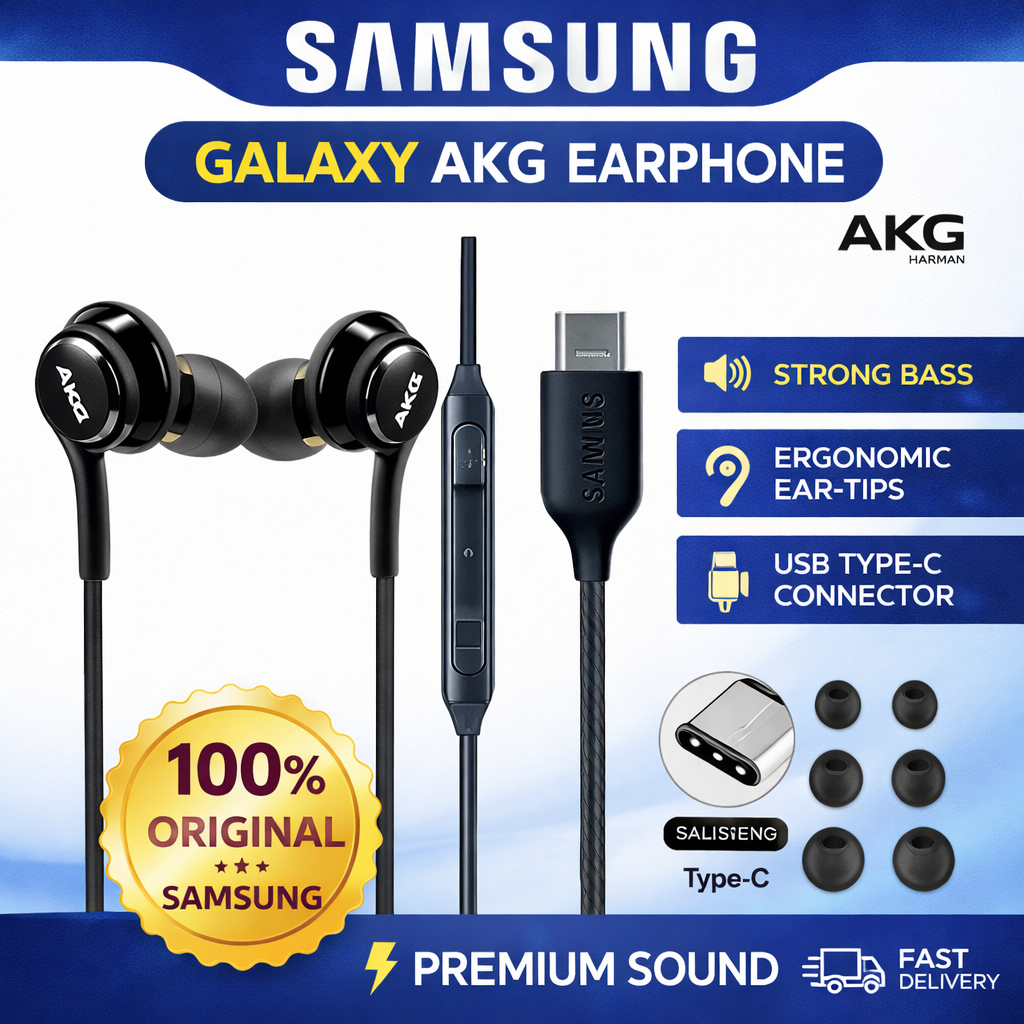 Headset Samsung AKG Type C Earphone Super bass Original Made in Vietnam For Samsung
