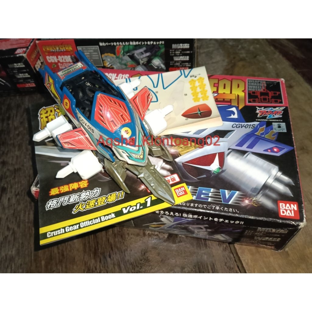 Garuda eagle BANDAI ori crush gear