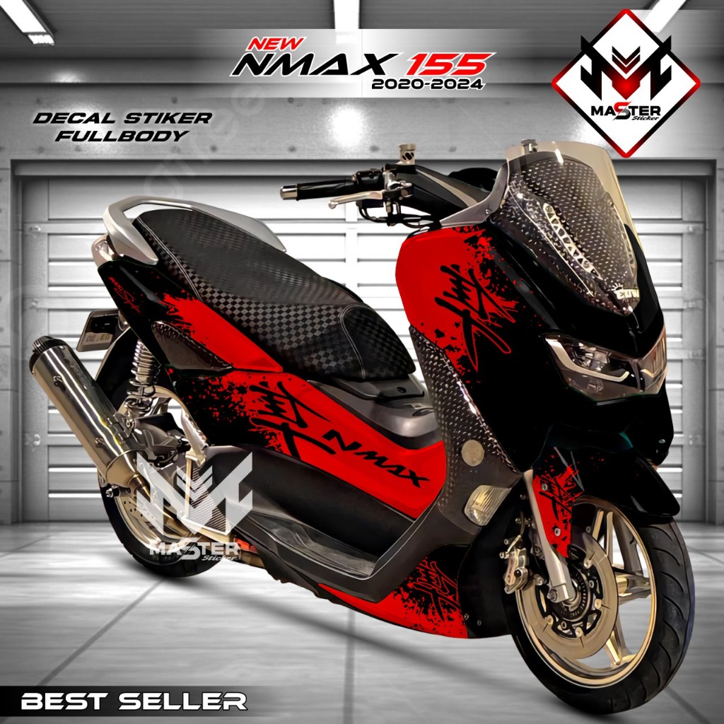 Decal Stiker NMAX NEW 2020 2021 2022 2023 2024 Full body Racing