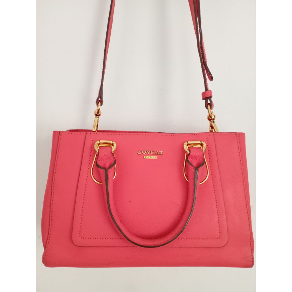 Tas selempang sling bag fashion wanita kulit asli lovcat
