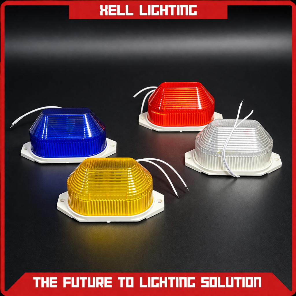 Lampu Blitz Strobe Light Flash Lamp Lampu Blits Strobo Kedap Kedip 12V 220V