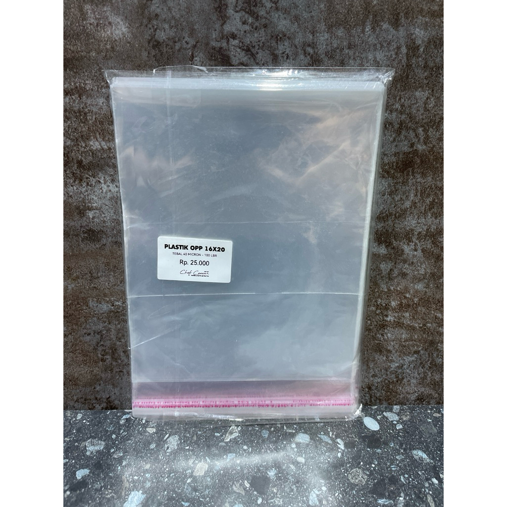 Plastik OPP Tebal 16x20 cm