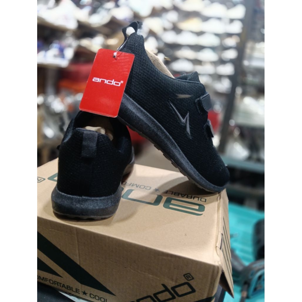 sepatu ANDO sekolah anak