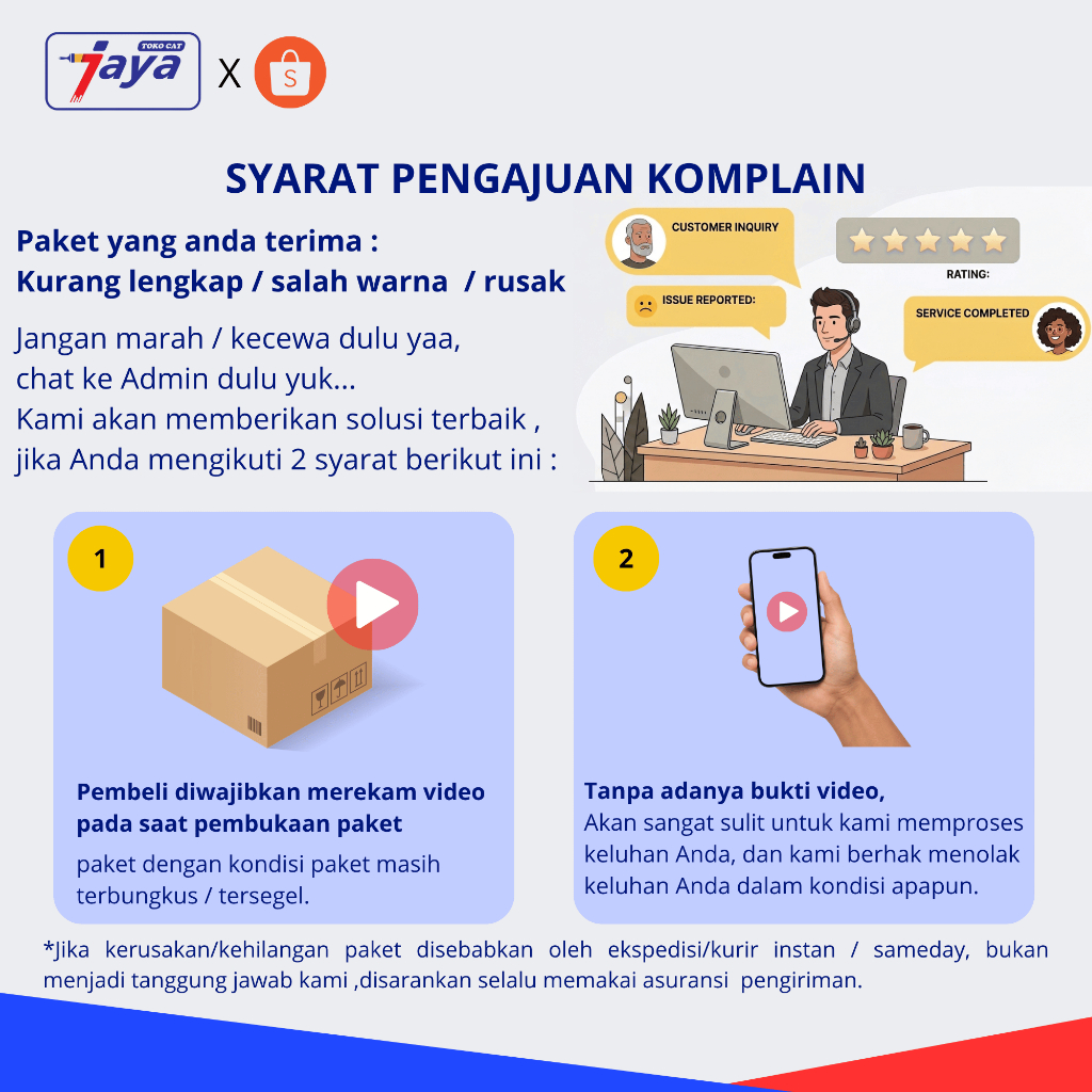 Caufeestore Cat Tembok Luar Exterior No Drop 4Kg 4 Kg Waterproofing Nodrop Galon
