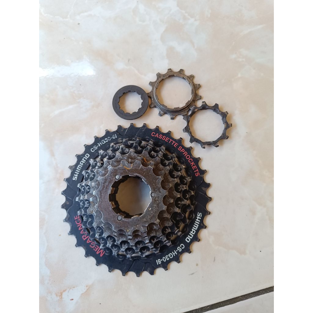 Sproket Cassatte Shimano 8 Speed 11-34t
