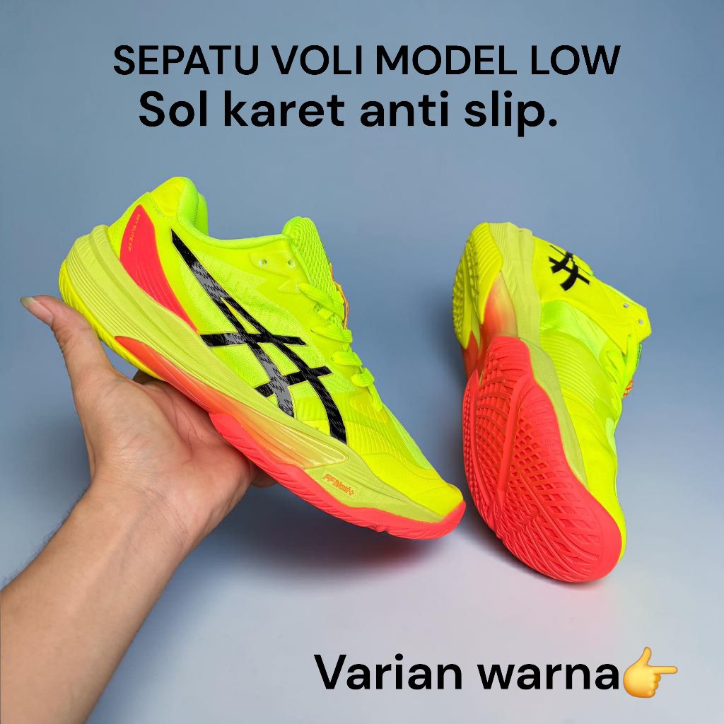 (COD) Sepatu Voli Sky Elite Mt3 / Sepatu Olahraga / Sepatu Voli / Sepatu Voli Asics / Sepatu Grade A