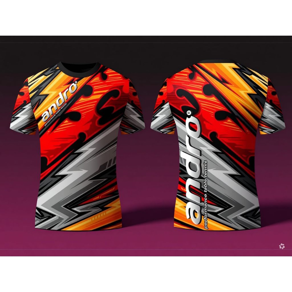 Kaos Jersey ping pong Andro #tenismeja