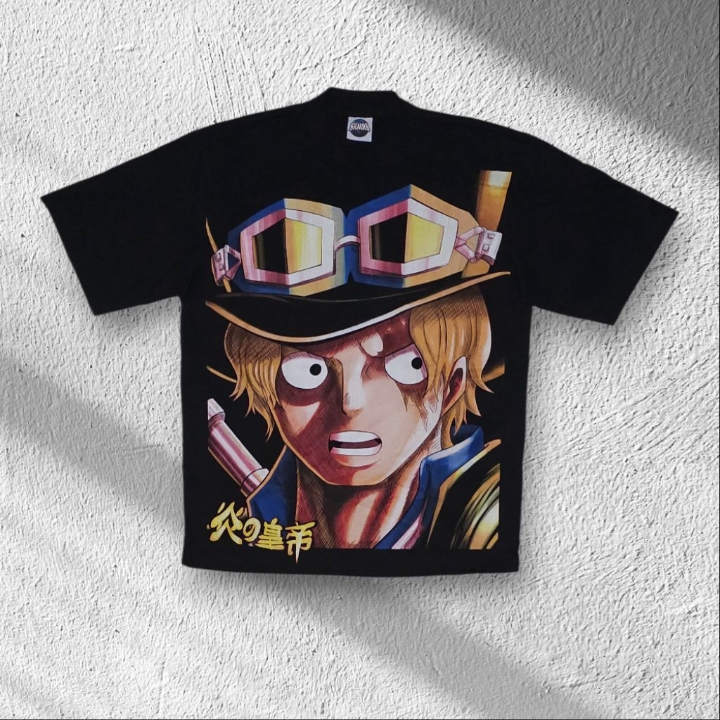 Kaos Bootleg Anime One Piece Sabo