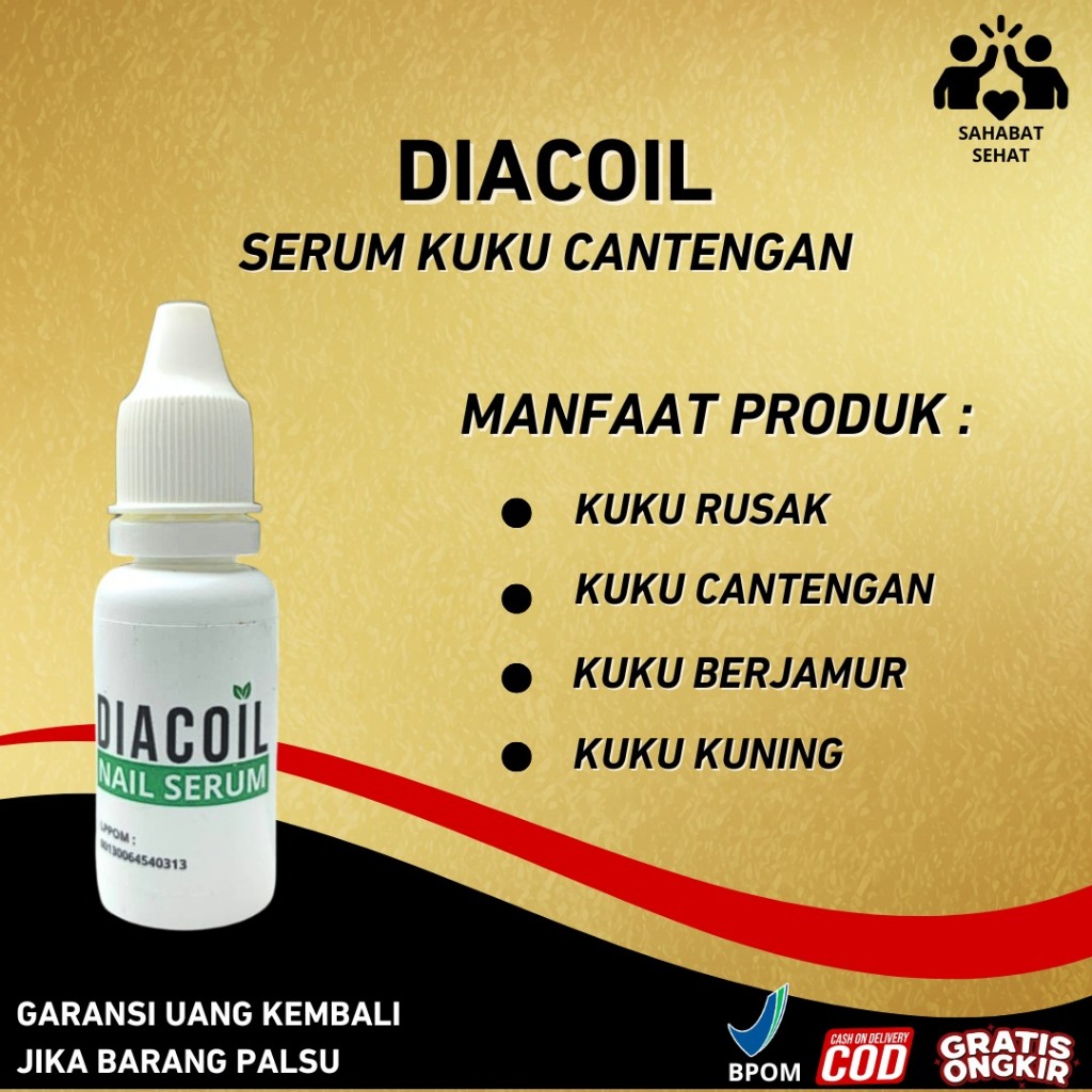 Diacoil Serum Kuku Diacoil Nail Serum Serum Untuk Kuku Cantengan Kuku Rusak Kuku Kuning Kuku Berjamu