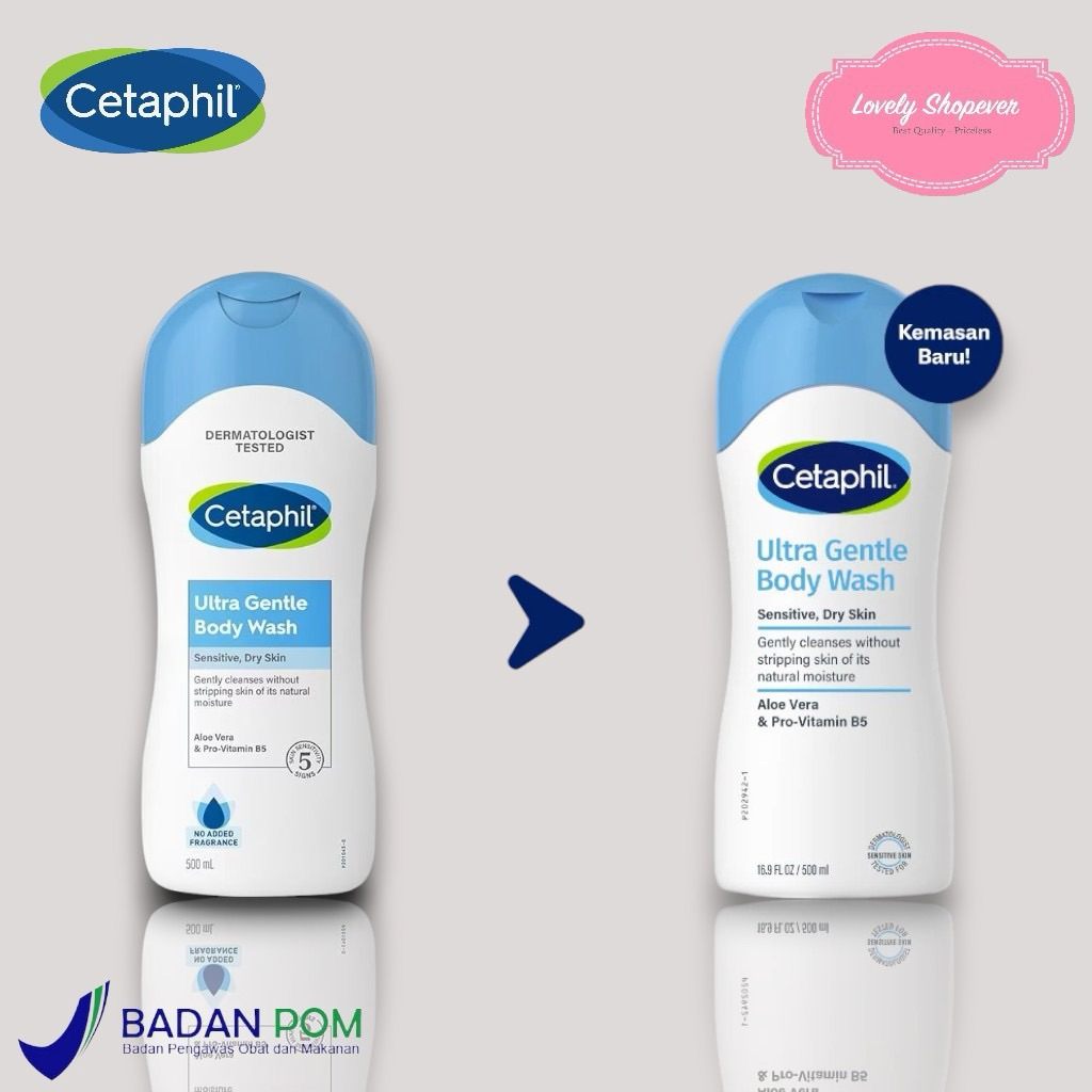 [SALE] NEW CETAPHIL ULTRA GENTLE BODY WASH 500 ML 500ML