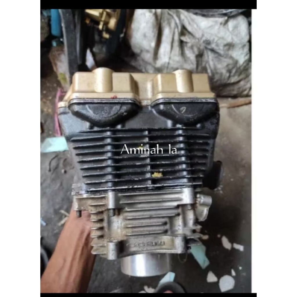 Blok Head Boring full set Satria Fu Original Copotan