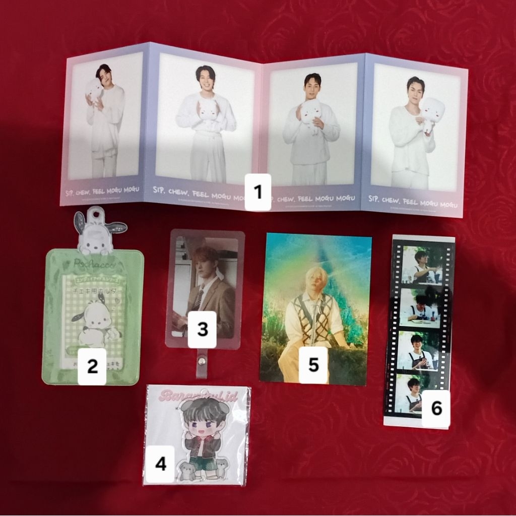 [READY] MERCH OFFICIAL MOGU MOGU × SEVENTEEN DK FML WEVERSE POB WONWOO KIT THIS MAN PHOTOSTRIP NANA 