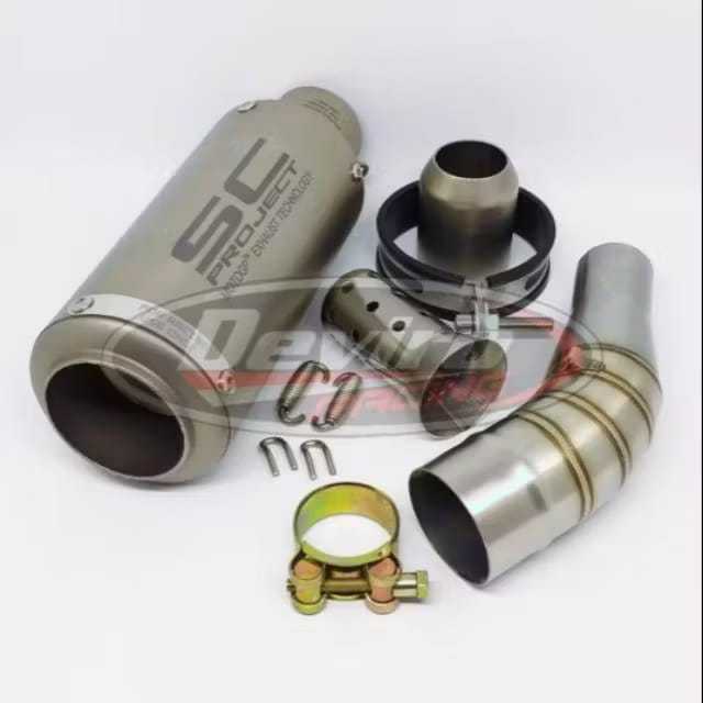 Knalpot SC-Project CR-T SS Import Slip On Ninja 250SL / Z250SL