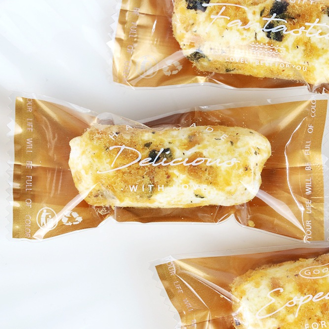 100pc Plastik Packing Permen Nougat Cookies Nastar 5x11cm - Plastik Kemasan CANDY BAG