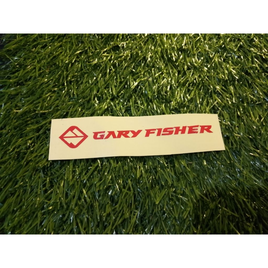stiker cutting gary fisher