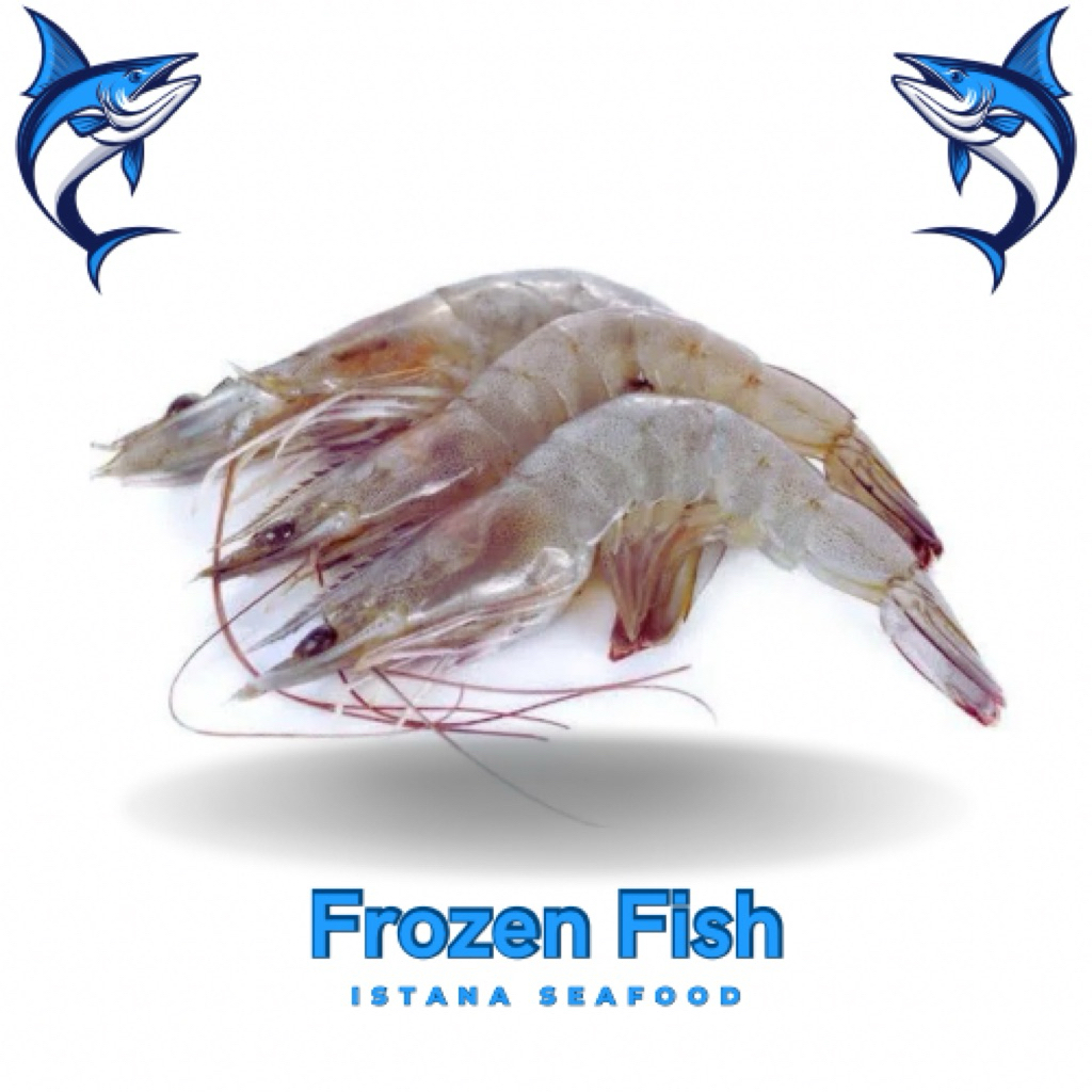 Udang Banana @1Kg - Udang Jerebung - Udang Utuh - Udang Besar Segar