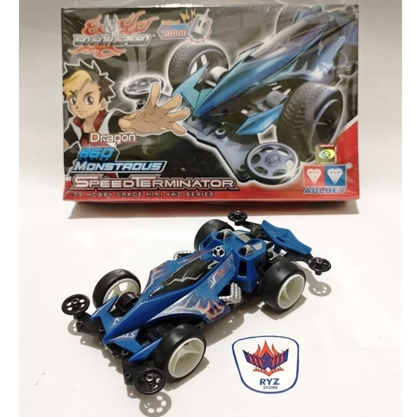 Auldey Tamiya Mini 4WD Go For Speed Monstrous & Pro Monstrous