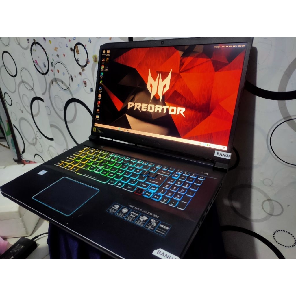 Acer RTX 2070 Ram 16Gb SSD 512Gb normal lancar