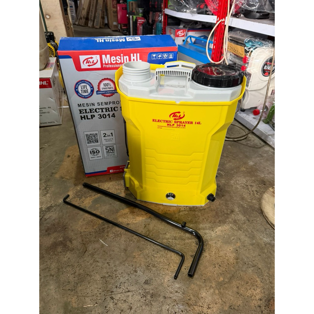 Semprotan hama elektrik 2 in 1 hnl 14L/sprayer hama elektrik&manual / tangki semprot hnl