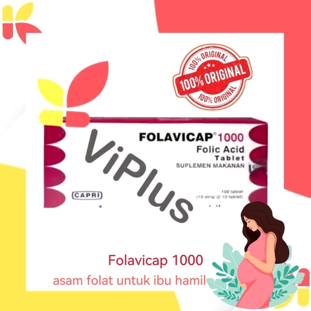 Folavicap 1000 - Folic acid