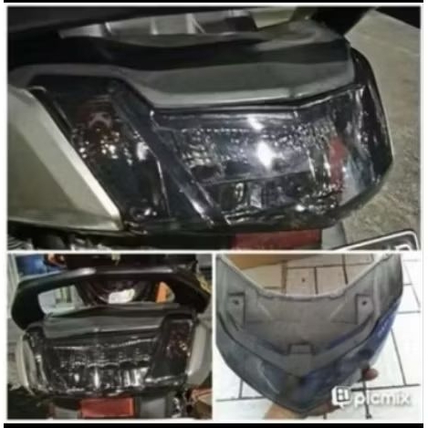 MIKA LAMPU STOP BELAKANG NMAX NEMO/ KACA LAMPU STOP BELAKANG NMAX/ MIKA KACA LAMPU REM STOP LAMP