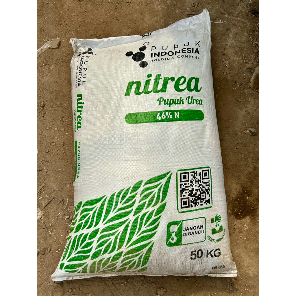 (50 KG) ORIGINAL UREA Non Sub PUSRI/NITREA 50 KG Pupuk Daun dan Pertumbuhan