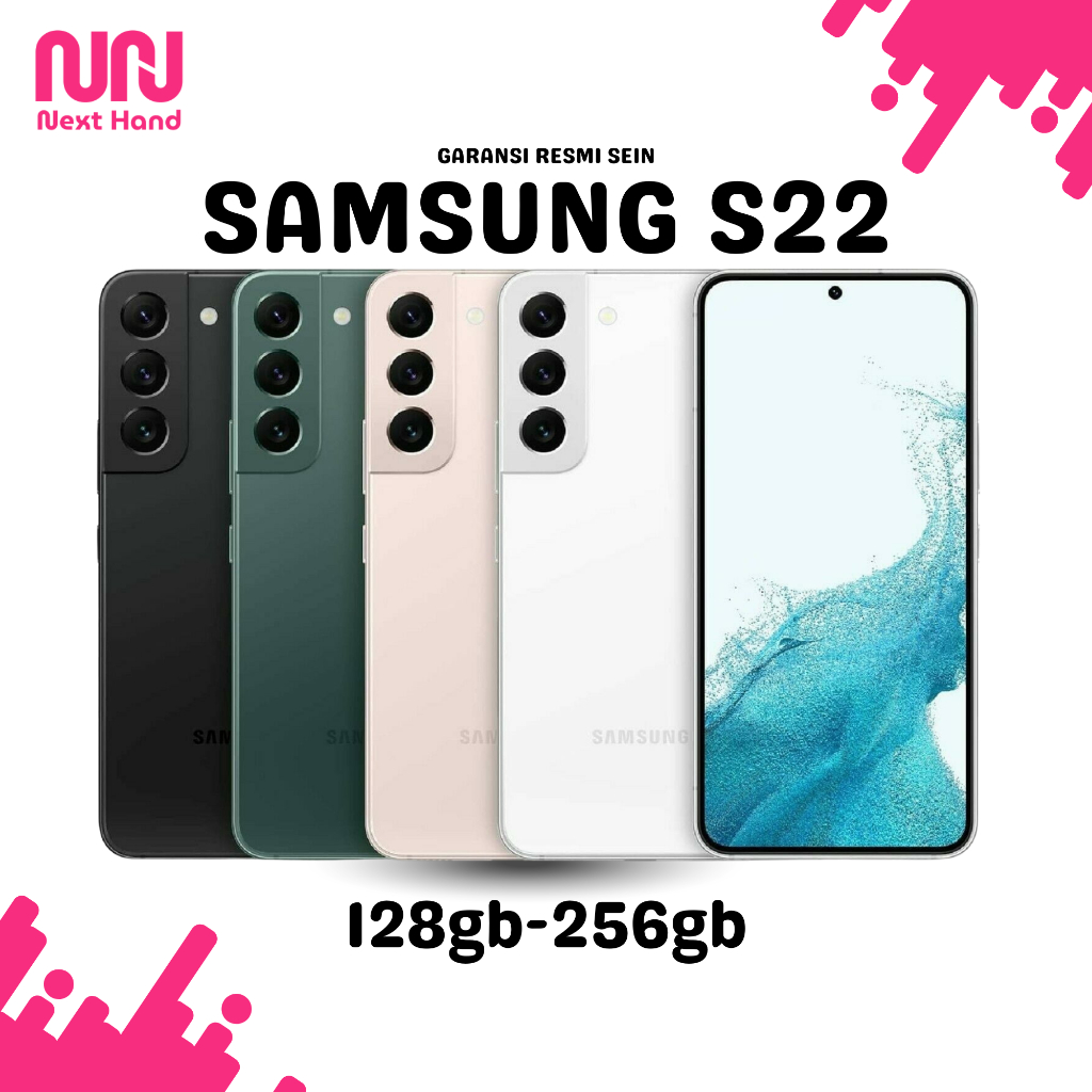SEIN | SAMSUNG GALAXY S22 5G 8/256GB 8/128GB | SECOND RESMI INDONESIA