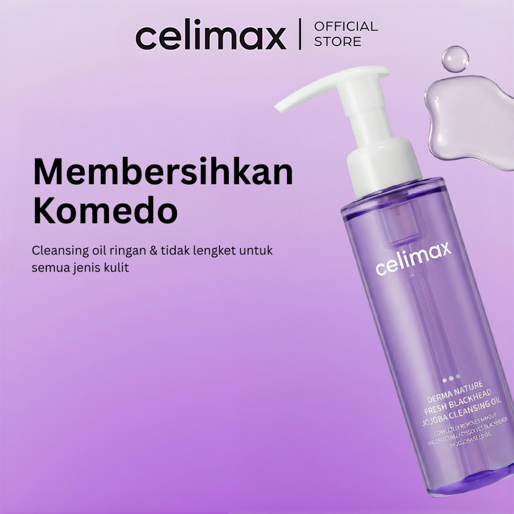CELIMAX Derma Nature Fresh Blackhead Jojoba Cleansing Oil 150ml
