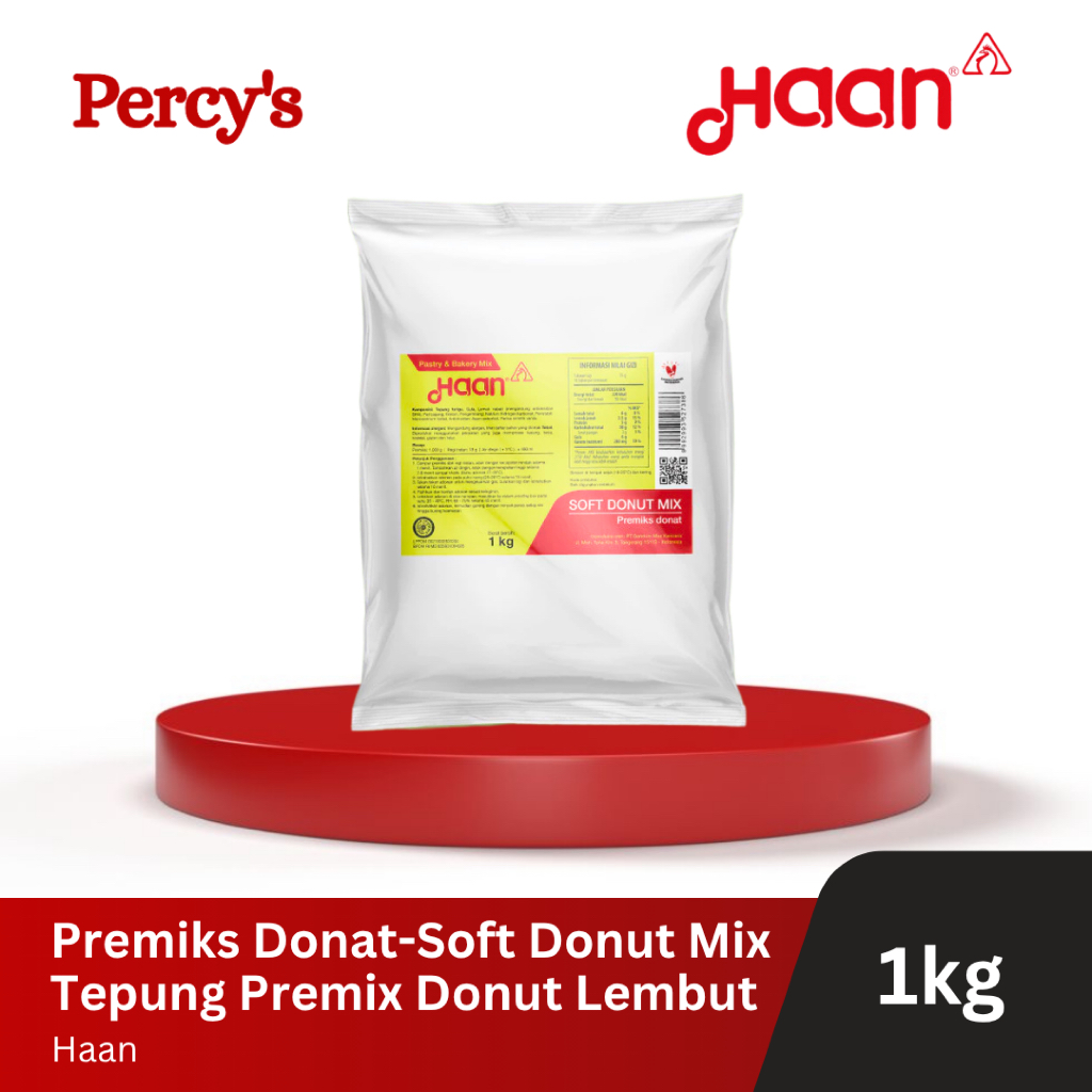 Haan Soft Donut Mix 1 Kg (Premix Donat)