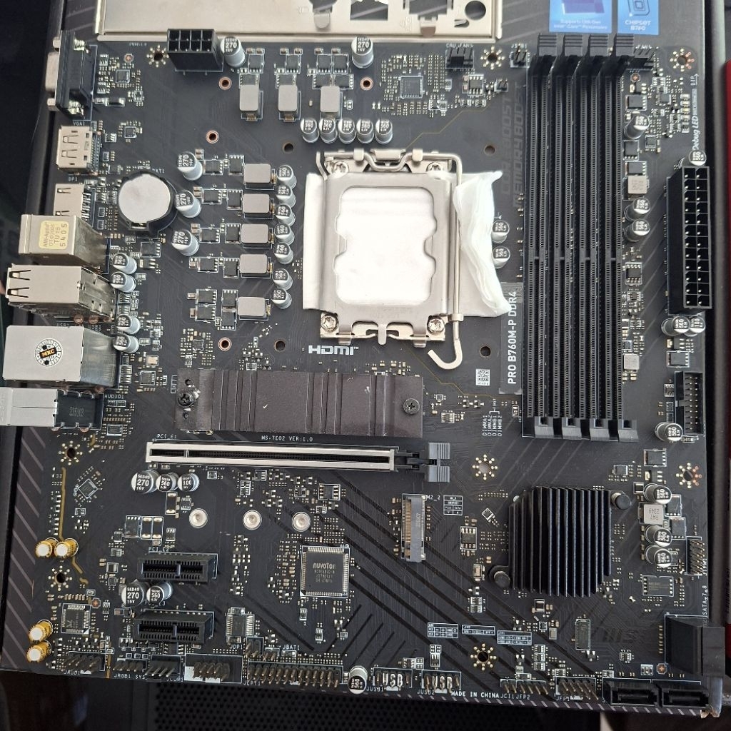 SECOND  MOBO MSI PRO B760M-P DDR4 LGA 1700