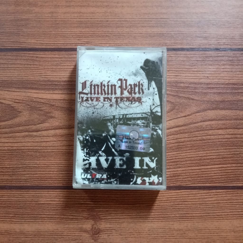 Kaset LINKIN PARK ( COVER REPRO ) Live In Texas