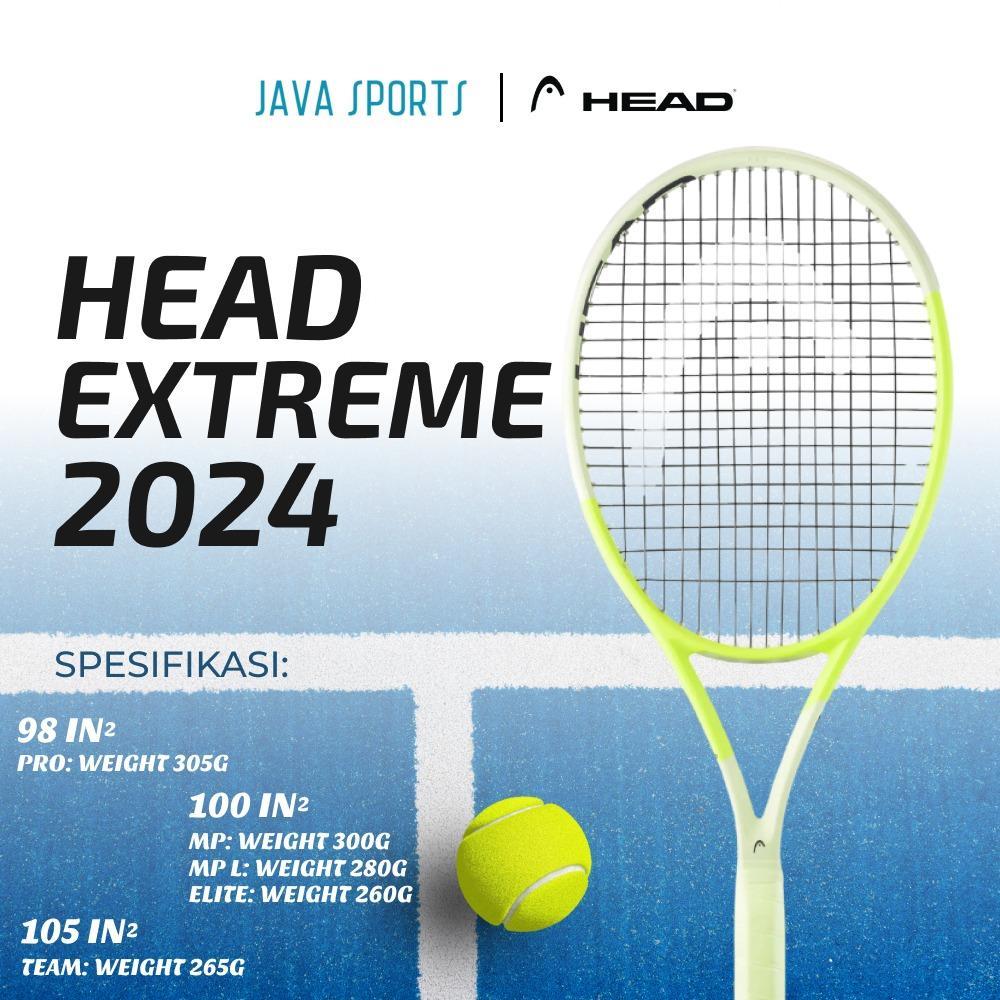 Raket Tenis Head Extreme PRO MP MPL TEAM ELITE 2024 Original Tennis Rackets Matteo Berrettini | Auxe