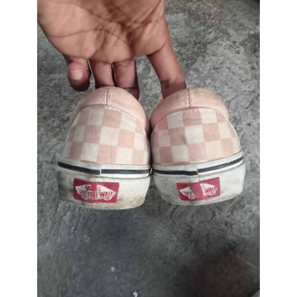 jual vans Black Authenthic dan Vans Chekerboard Pink Original 100%
