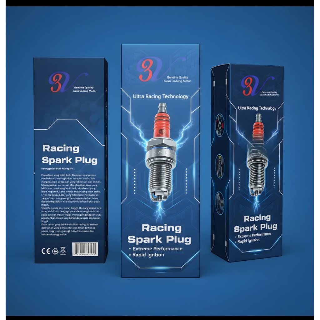 BUSI RACING KAKI TIGA BP7HS HARGA PER/PCS