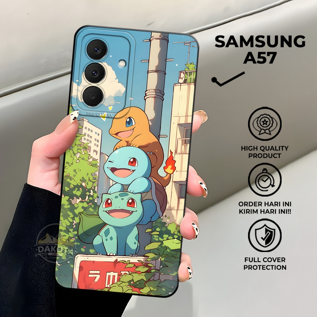 DAKOTA | Casing Samsung A57 A56 A55 Terbaru 2026 Case Samsung Motif Cartoon UV PRINTING Berkualitas 