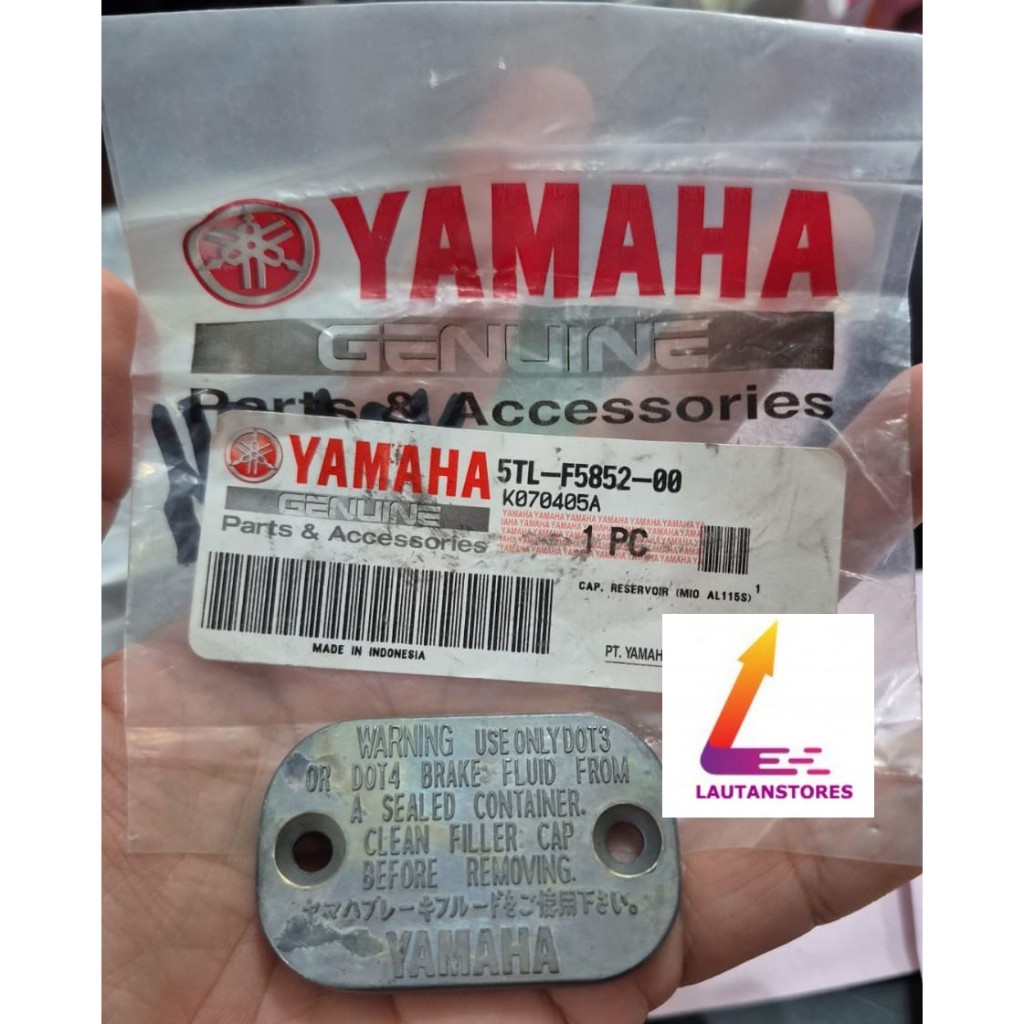 5TL-F5852-00 TUTUP MINYAK REM MIO SOUL J M3 S JUPITER Z MX X RIDE GT 125
