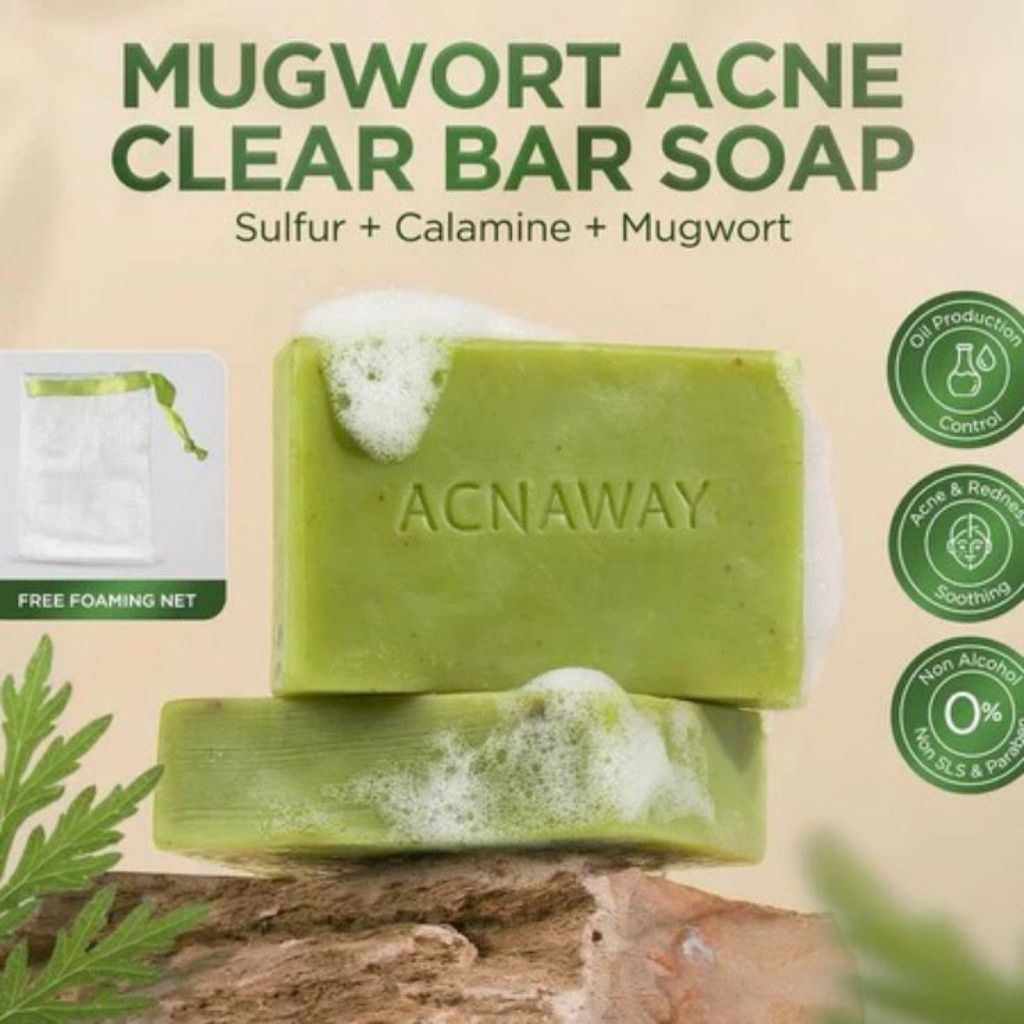 ACNAWAY MUGWORT ACNE BAR SOAP