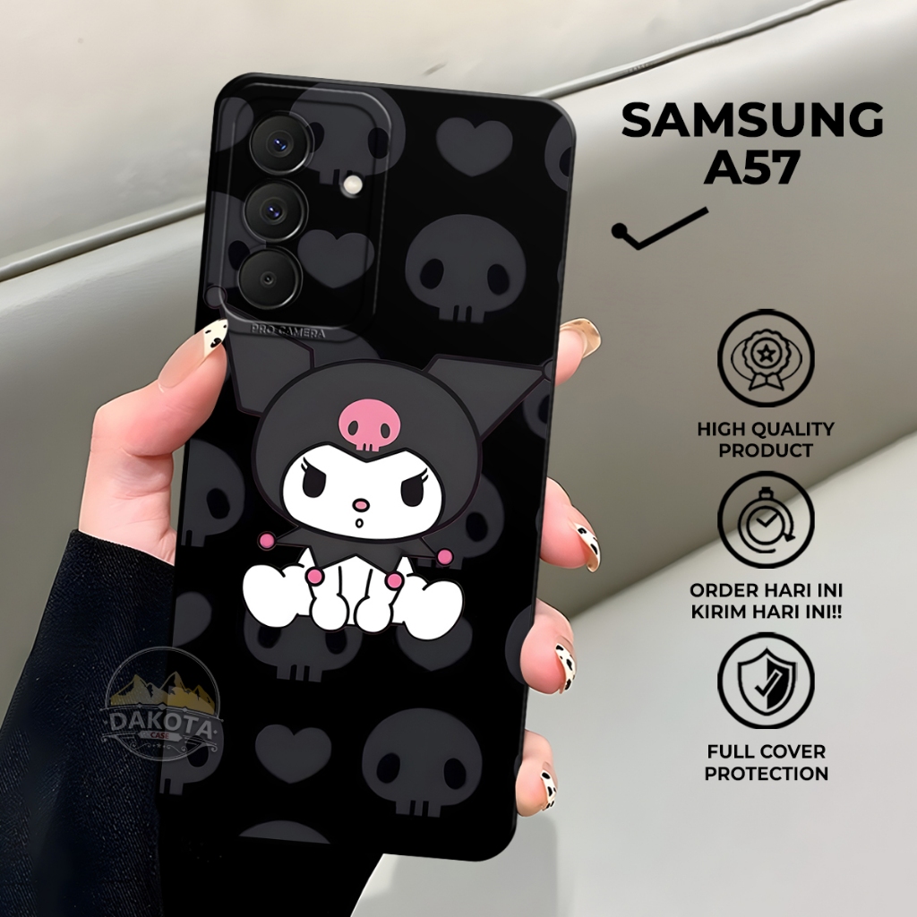 DAKOTA | Casing Samsung A57 A56 A55 Terbaru 2026 Case Samsung Motif Kuroumi UV PRINTING Berkualitas 