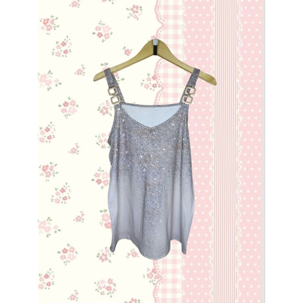 Y2k Starlight Cyber Tank Top 2000's Style