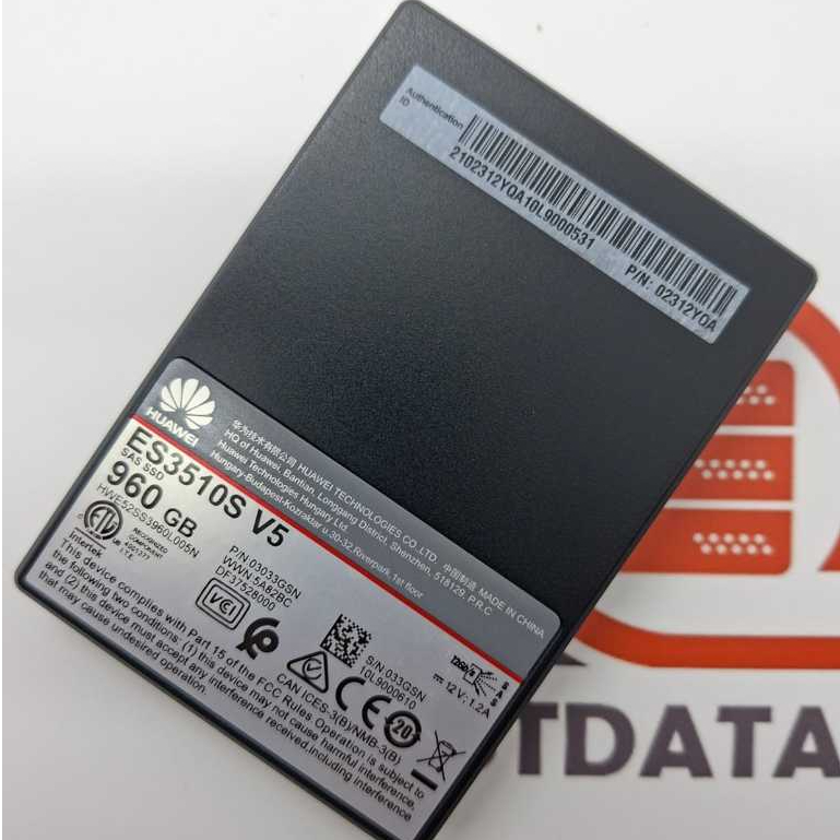 HUAWEI Enterprise SSD 960GB - ES3510S V5 (HWE52SS3960L005N) SAS 12Gbps Server Grade