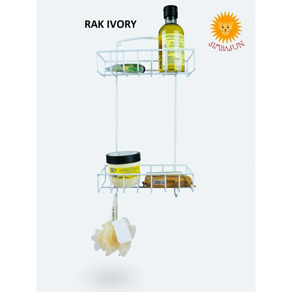 rak gantung kecil 2tingkat/rak dapur/rak kamar mandi