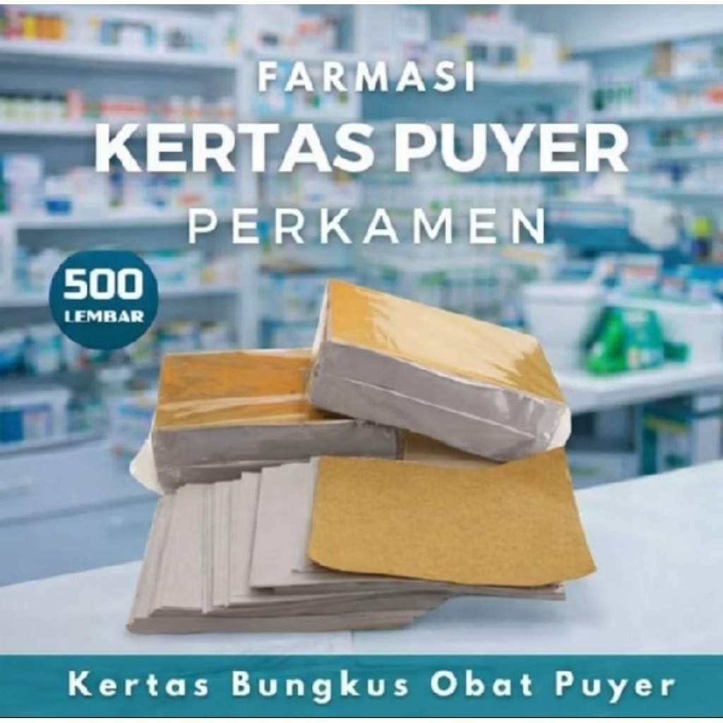 Kertas perkamen abu isi 500lembar