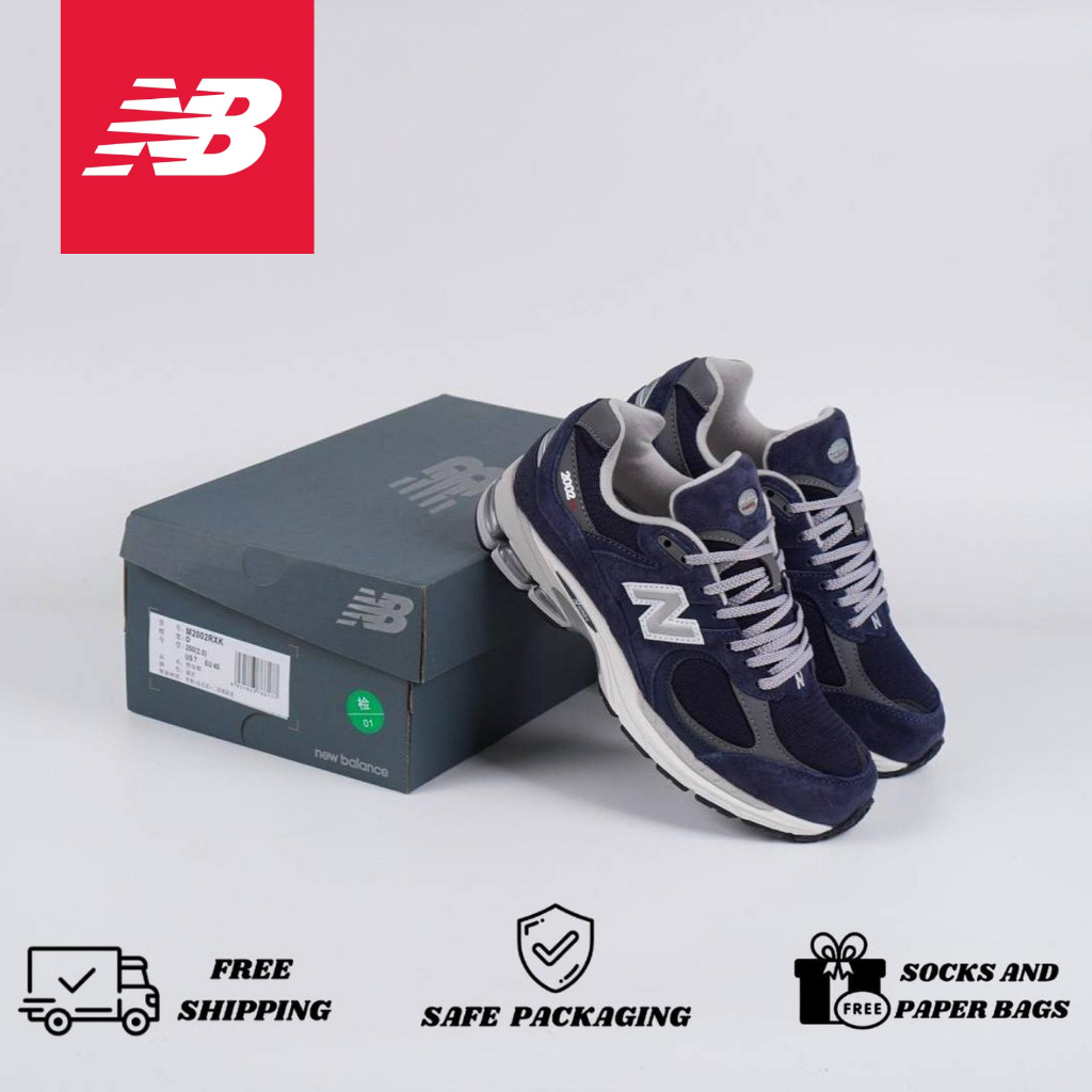 Sepatu New Balance 2002R Goretex Navy Original Pria Wanita NB 2002R Premium Sneakers Import